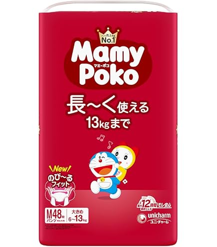 【3/8まで】マミーポコパンツM７4枚入り、5set Amazon.co.jp: ユニ・チャーム マミーポコパンツMドラえもん 50枚